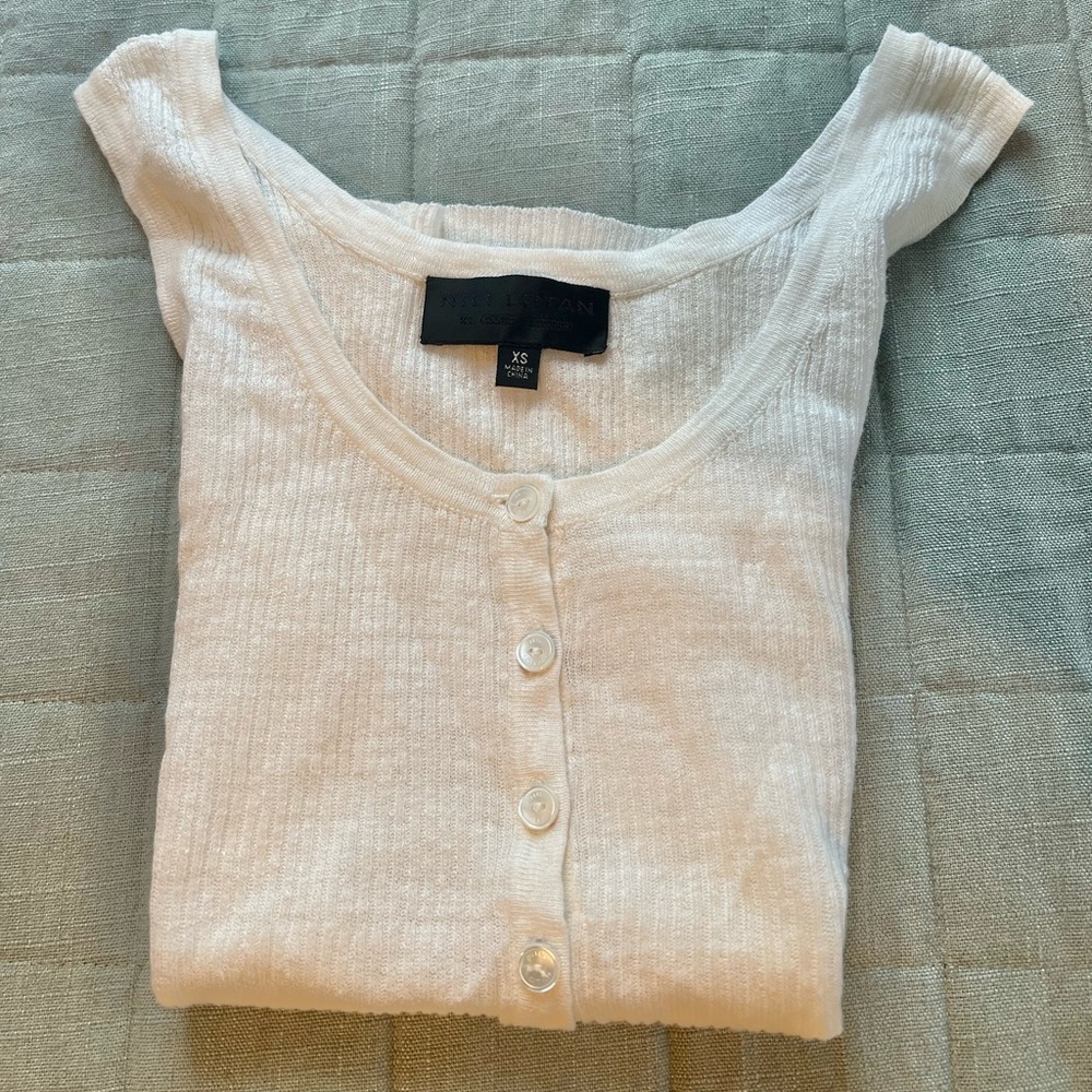 Nili Lotan Linen Tank Top🤎